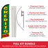 Credito Facil Windless Banner Flag & Pole Kit