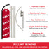 Sale (Red Tag) Windless Banner Flag & Pole Kit