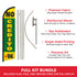 No Credito Ok Windless Banner Flag & Pole Kit