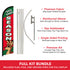 Tis The Season Windless Banner Flag & Pole Kit
