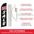Black Friday Sale Windless Banner Flag & Pole Kit