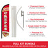 Crepes Windless Banner Flag & Pole Kit