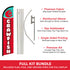 Crawfish Windless Banner Flag & Pole Kit