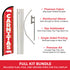 Carnitas Windless Banner Flag & Pole Kit