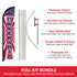 New Ownership Windless Banner Flag & Pole Kit