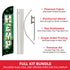 Hemp Windless Banner Flag & Pole Kit