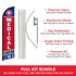 Medical Station Windless Banner Flag & Pole Kit
