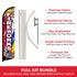 Fireworks (Boom) Windless Banner Flag & Pole Kit