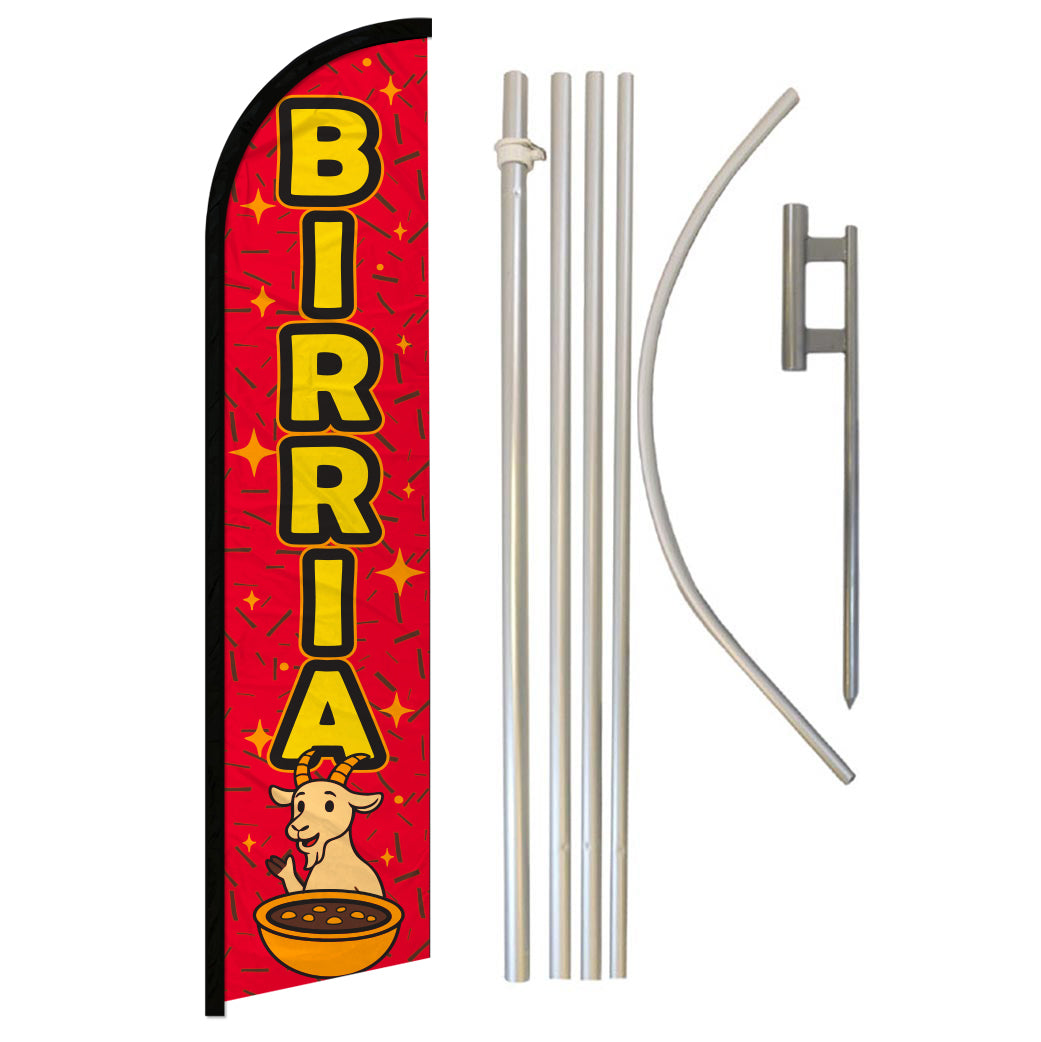 Birria Windless Banner Flag Kit
