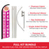 Manicure Windless Banner Flag Kit