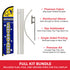 Estamos Contratando Windless Banner Flag Kit