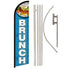 Brunch Windless Banner Flag & Pole Kit