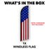 USA Classic Windless Banner Flag