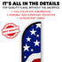 USA New Glory Windless Banner Flag