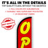 Open (Red & Yellow) Windless Banner Flag