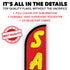 Sale (Red & Yellow) Windless Banner Flag