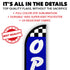 Open (Blue Checkered) Windless Banner Flag