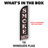Smoke Shop (Black) Windless Banner Flag