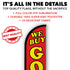 We Buy Gold (Red) Windless Banner Flag