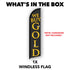 We Buy Gold (Black) Windless Banner Flag