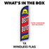 Best Buys Here Windless Banner Flag