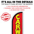 Car Wash (Red) Windless Banner Flag