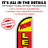 Now Leasing (Red & Yellow) Windless Banner Flag