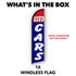Used Cars (Red & Blue) Windless Banner Flag
