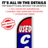 Used Cars (Red & Blue) Windless Banner Flag