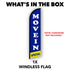 Move In Special (Blue) Windless Banner Flag