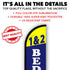 1 & 2 Bedrooms Windless Banner Flag