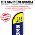 1, 2 & 3 Bedrooms Windless Banner Flag