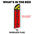 Move In Special (Red) Windless Banner Flag