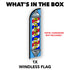 Barber Shop (Blue) Windless Banner Flag