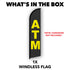 ATM Windless Banner Flag