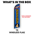 Foot Massage Windless Banner Flag
