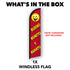 Bueno Bonito Y Barato Windless Banner Flag