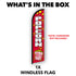 Popcorn Windless Banner Flag