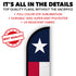 Texas Windless Banner Flag