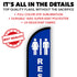 Restrooms Windless Banner Flag