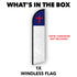 Christian Windless Banner Flag