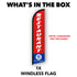 Restaurant Windless Banner Flag