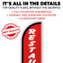 Restaurant Windless Banner Flag