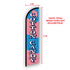 Cotton Candy Windless Banner Flag