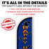 Happy Halloween (Blue) Windless Banner Flag