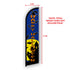 Happy Halloween (Blue) Windless Banner Flag