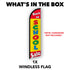 Back to School Sale Windless Banner Flag