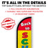 Back to School Sale Windless Banner Flag