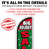 Big Holiday Sale Windless Banner Flag
