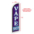 Vape Shop (Purple) Windless Banner Flag